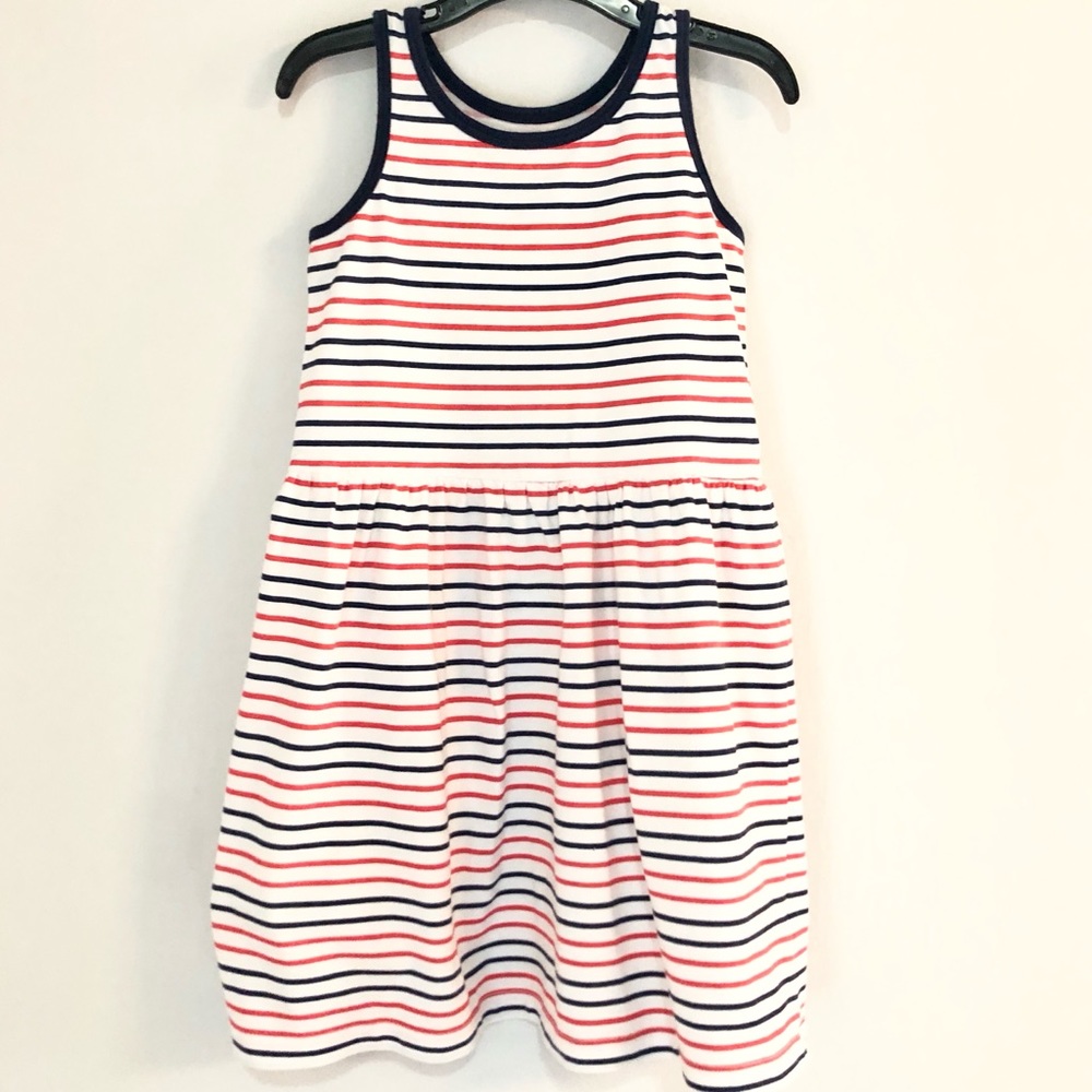 Carter’s Red, White, and Blue Striped Flare Dress
